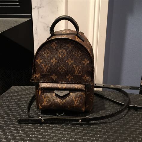 Louis Vuitton palm springs mini backpack